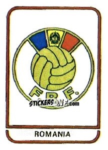 Sticker Romania Federation - FIFA World Cup Argentina 1978 - Panini