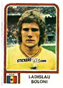 Cromo Ladislau Boloni - FIFA World Cup Argentina 1978 - Panini