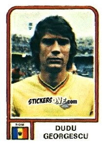 Figurina Dudu Georgescu - FIFA World Cup Argentina 1978 - Panini