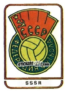 Sticker CCCP Federation - FIFA World Cup Argentina 1978 n. 386 - Panini