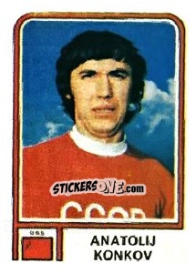 Sticker Anatolij Konkov - FIFA World Cup Argentina 1978 n. 387 - Panini