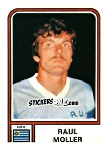 Figurina Raul Moller - FIFA World Cup Argentina 1978 - Panini