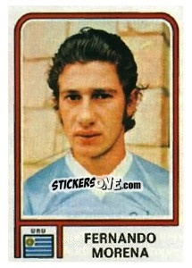 Sticker Fernando Morena - FIFA World Cup Argentina 1978 - Panini