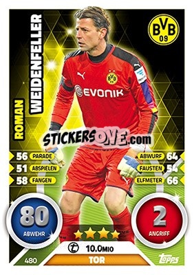 Sticker Roman Weidenfeller