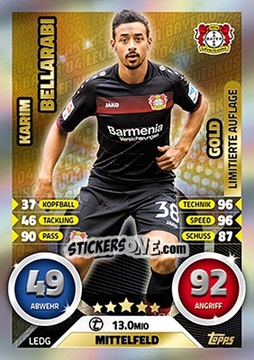 Sticker Karim Bellarabi