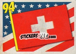 Sticker Bandera - Mundial De Futbol USA 94 n. 6 - Navarrete