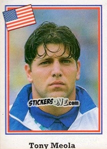 Sticker Tony Meola - Mundial De Futbol USA 94 n. 10 - Navarrete