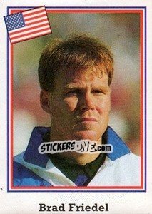 Cromo Brad Friedel - Mundial De Futbol USA 94 n. 11 - Navarrete