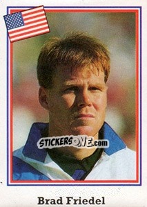 Sticker Brad Friedel - Mundial De Futbol USA 94 - Navarrete