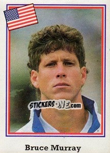 Cromo Bruce Murray - Mundial De Futbol USA 94 n. 18 - Navarrete