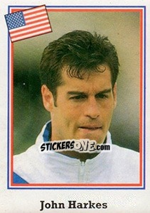 Sticker John Harkes - Mundial De Futbol USA 94 - Navarrete