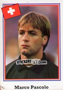 Sticker Marco Pascolo - Mundial De Futbol USA 94 n. 27 - Navarrete