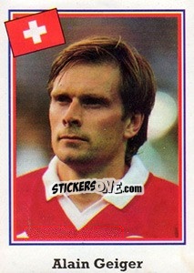Figurina Alain Geiger - Mundial De Futbol USA 94 n. 33 - Navarrete