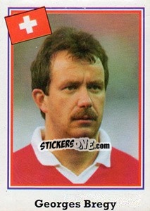 Sticker Georges Bregy - Mundial De Futbol USA 94 n. 37 - Navarrete