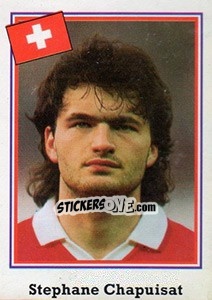 Sticker Stephane Chapuisat - Mundial De Futbol USA 94 n. 42 - Navarrete