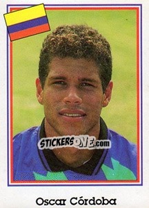 Sticker Oscar Cordoba - Mundial De Futbol USA 94 n. 45 - Navarrete