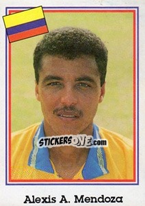 Sticker Alfredo Mendoza - Mundial De Futbol USA 94 - Navarrete