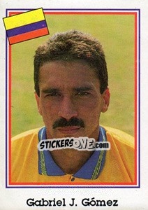 Figurina Gabriel J. Gomez - Mundial De Futbol USA 94 n. 49 - Navarrete