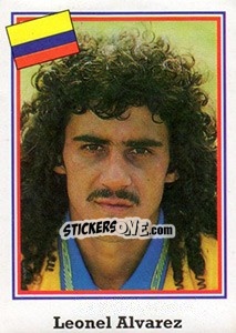 Sticker Leonel Alvarez - Mundial De Futbol USA 94 - Navarrete