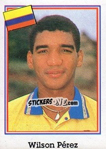 Sticker Wilson Perez - Mundial De Futbol USA 94 n. 53 - Navarrete