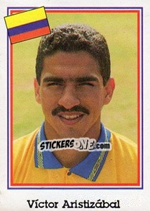 Cromo Víctor Aristizabal - Mundial De Futbol USA 94 - Navarrete