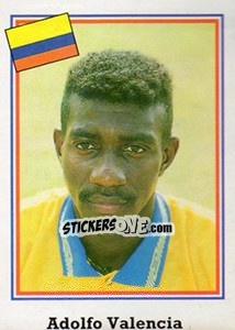 Figurina Adolfo Valencia - Mundial De Futbol USA 94 n. 59 - Navarrete