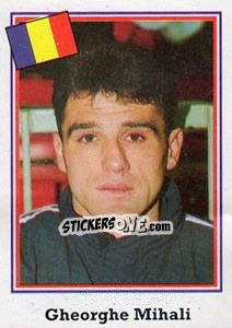 Cromo Gheorghe Mihali - Mundial De Futbol USA 94 n. 63 - Navarrete