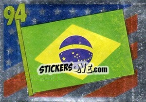 Sticker Bandera - Mundial De Futbol USA 94 - Navarrete