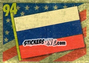 Sticker Bandera - Mundial De Futbol USA 94 n. 75 - Navarrete