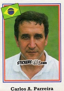 Cromo Carlos A. Parreira - Mundial De Futbol USA 94 n. 78 - Navarrete
