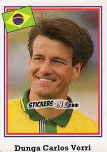 Sticker Dunga Carlos Verri - Mundial De Futbol USA 94 n. 86 - Navarrete