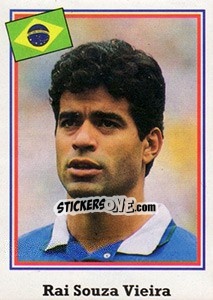 Cromo Rai Souza Vieira - Mundial De Futbol USA 94 - Navarrete