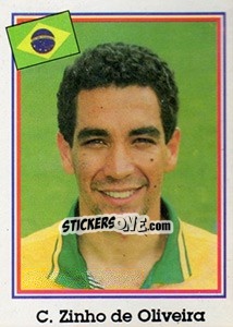 Sticker C. Zinho de Oliveira - Mundial De Futbol USA 94 - Navarrete
