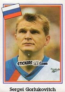 Sticker Sergei Gorlukovitch - Mundial De Futbol USA 94 - Navarrete