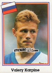 Sticker Valeri Karpin - Mundial De Futbol USA 94 n. 102 - Navarrete