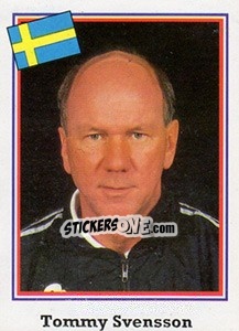 Sticker Tommy Svensson - Mundial De Futbol USA 94 - Navarrete