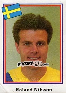 Sticker Roland Nilsson - Mundial De Futbol USA 94 - Navarrete