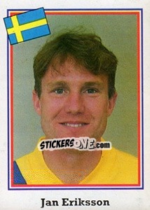 Sticker Jan Eriksson - Mundial De Futbol USA 94 - Navarrete