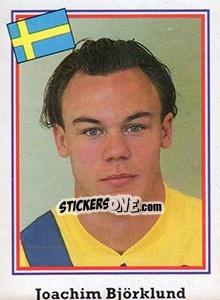 Cromo Joachim Bjorklund - Mundial De Futbol USA 94 - Navarrete