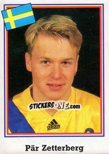 Figurina Par Zetterberg - Mundial De Futbol USA 94 n. 125 - Navarrete