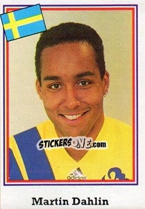 Sticker Martin Dahlin - Mundial De Futbol USA 94 n. 127 - Navarrete