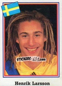 Sticker Henrik Larsson - Mundial De Futbol USA 94 n. 128 - Navarrete