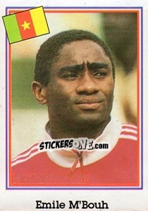 Sticker Emile M'Bouh - Mundial De Futbol USA 94 n. 134 - Navarrete