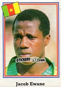 Sticker Jacob Ewane - Mundial De Futbol USA 94 n. 138 - Navarrete