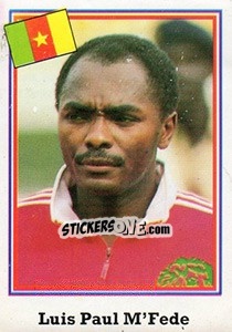 Sticker Luis Paul M'Fede - Mundial De Futbol USA 94 n. 139 - Navarrete