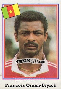 Sticker Francois Oman-Biyick - Mundial De Futbol USA 94 n. 140 - Navarrete