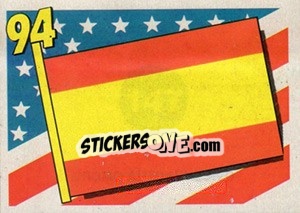 Sticker Bandera - Mundial De Futbol USA 94 n. 147 - Navarrete