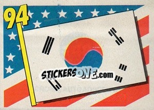 Sticker Bandera - Mundial De Futbol USA 94 n. 148 - Navarrete