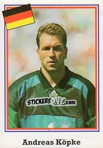 Sticker Andreas Köpke - Mundial De Futbol USA 94 n. 151 - Navarrete