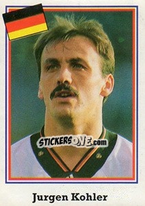 Cromo Jurgen Kohler - Mundial De Futbol USA 94 n. 152 - Navarrete